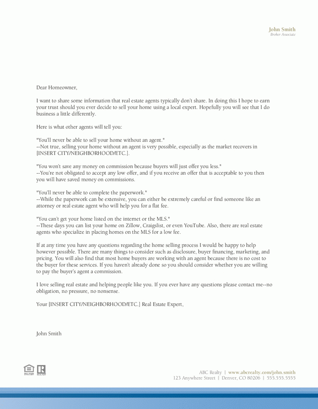 Fsbo Email Template For Sale By Owner Letter Template Fsbo Email Template For Sale By Owner Letter Template