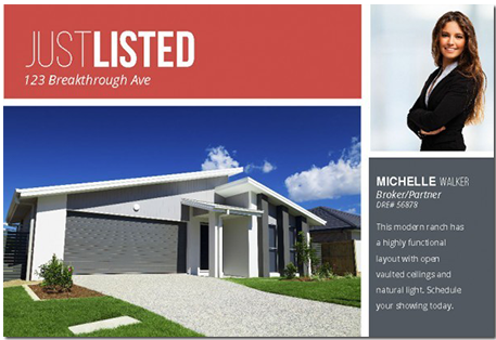just sold flyers real estate