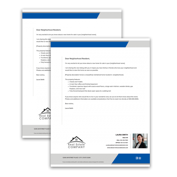 Real estate letter