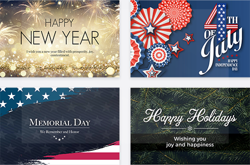 Holiday Postcard Campaign