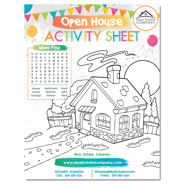Kids Activity Sheet