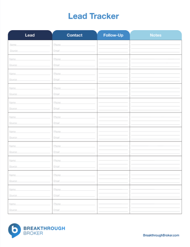 Lead Tracker