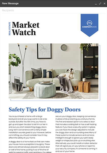 Market Watch E-Newsletter