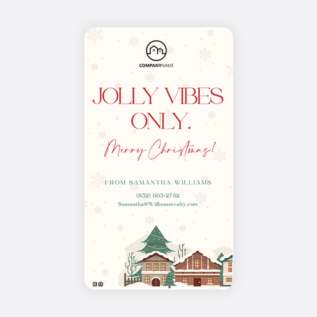 Jolly Vibes Only story post for Facebook and Instagram