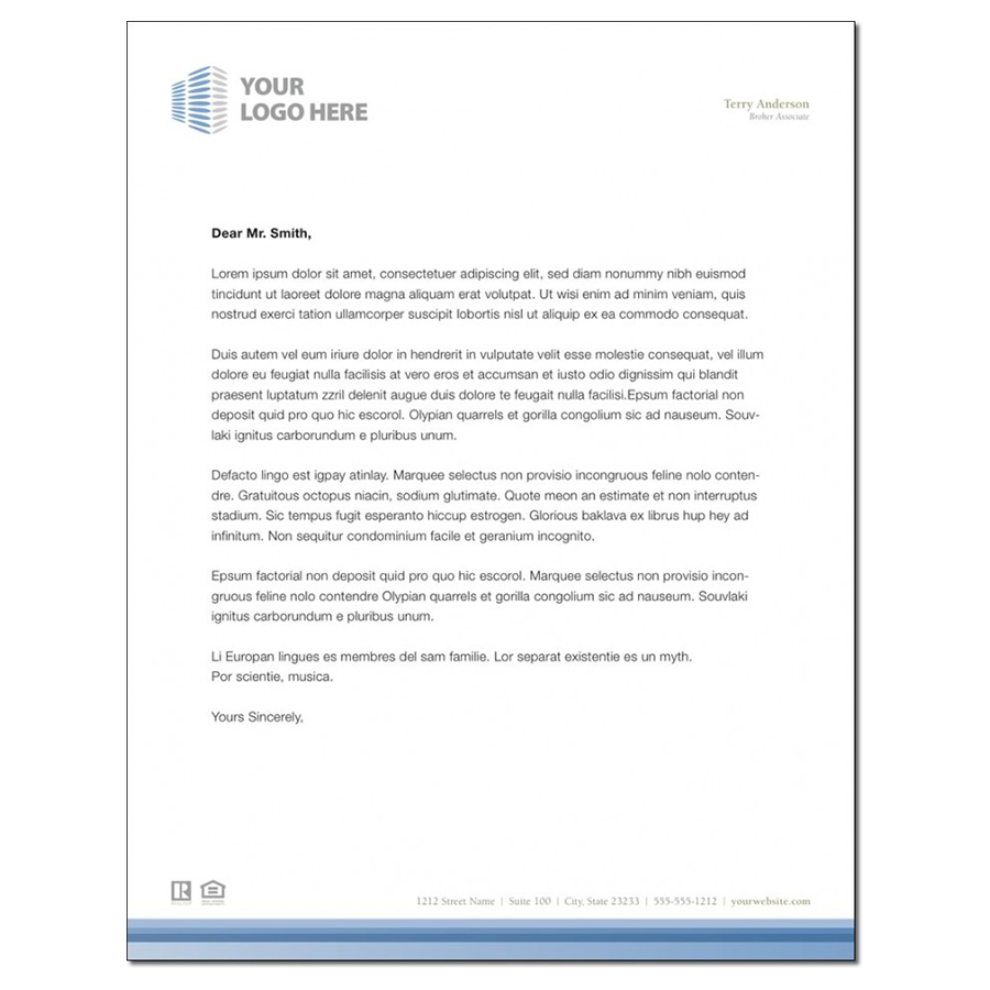 real estate letterhead templates free juve cenitdelacabrera co