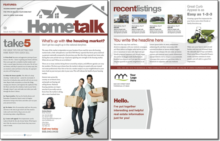 hometalk newsletter template issue 0