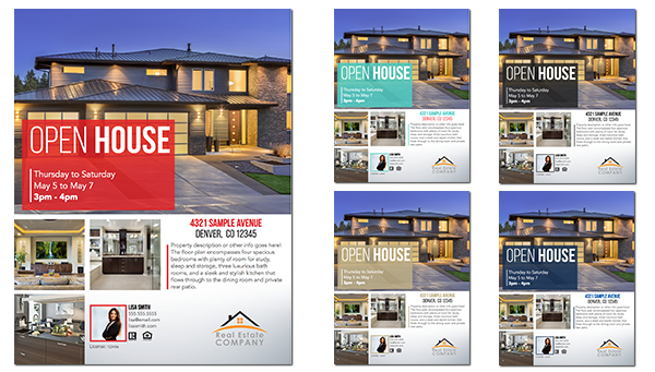 Real estate flyer