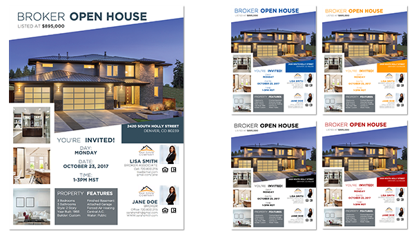 real estate brochures flyer property