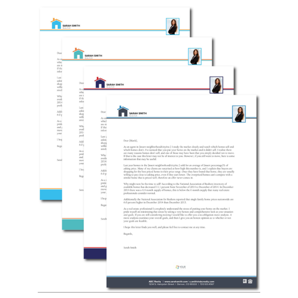 Free Real Estate Letter Templates | Breakthrough Brokers