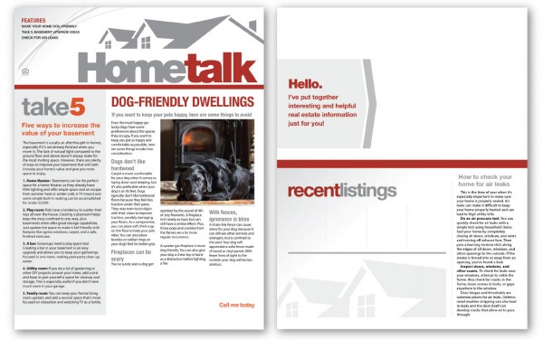 real estate newsletter templates