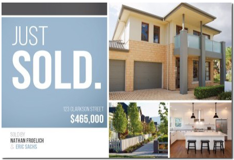 real estate postcard