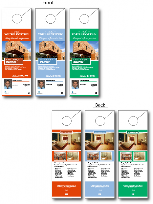 realtor door hanger